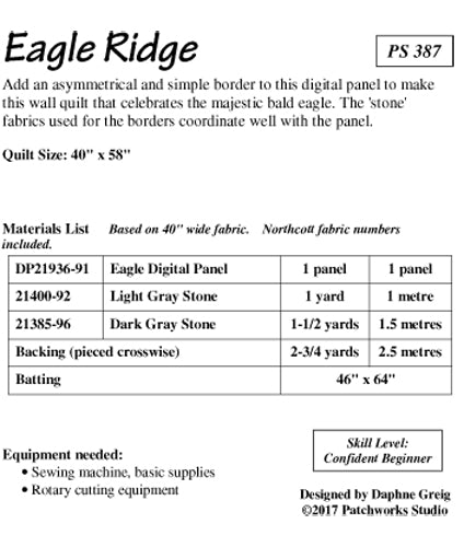 PS387 Supply List