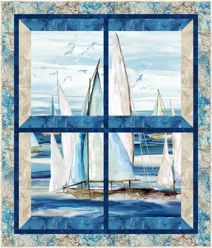 PS432 The Regatta - Small Quilt