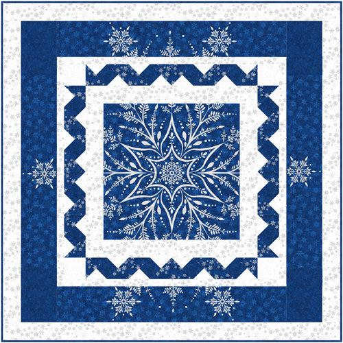 PS435 Crystal Ribbons Wall Quilt-Blue