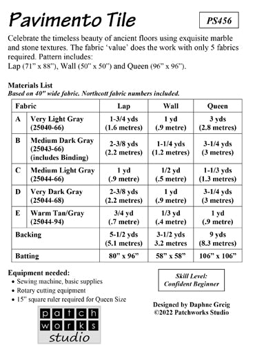 PS456-SupplyList