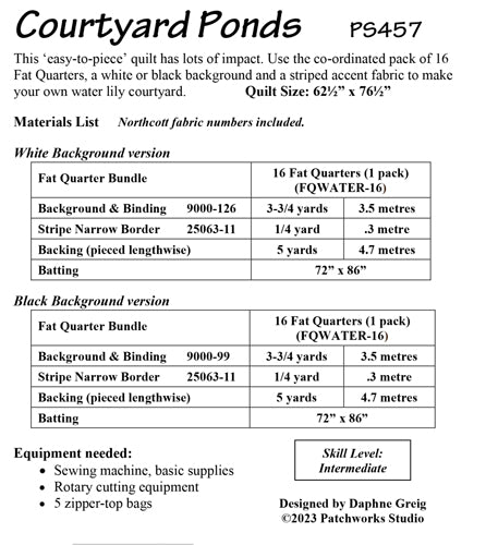 PS456 Supply List