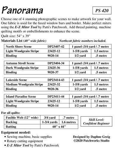 PS420 Supply List