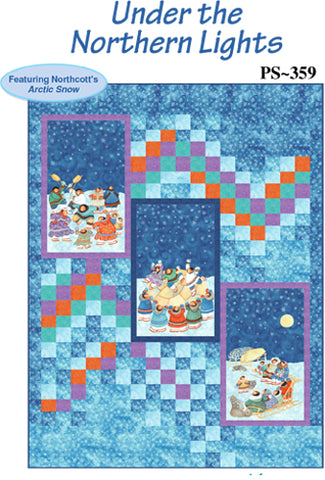 PS359 Under the Northern Lights - FABRIC KIT (with Pattern)
