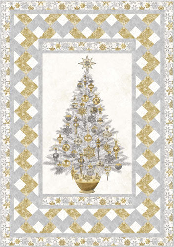 PS425 Holiday Glamour - FABRIC KIT (with Pattern)