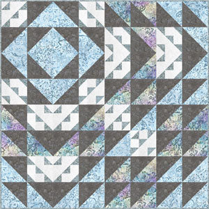 Ps427 Twizzle Dark Wall Quilt