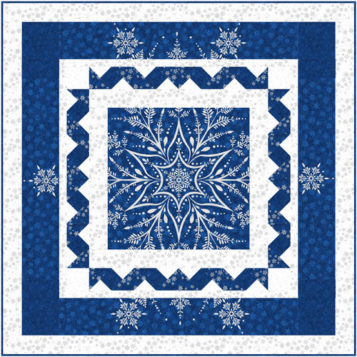 PS435 Crystal Ribbons Wall Quilt-Blue