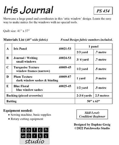 PS454 Supply List